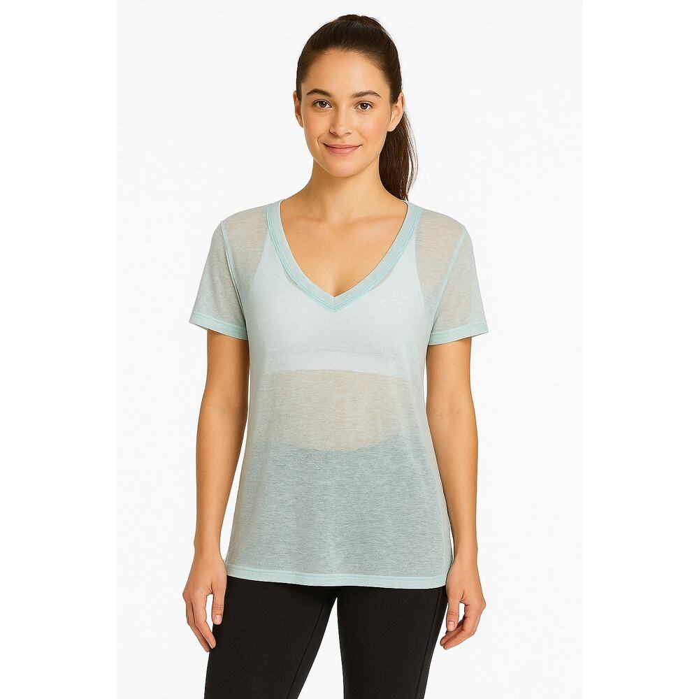 San Francisco City Lights California Fav Tee T-Shirt Light Green Size Small NEW